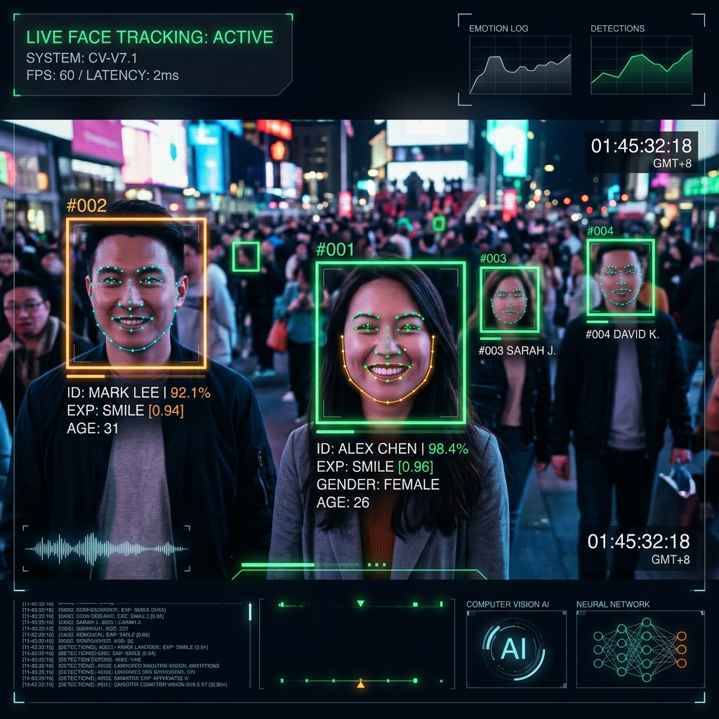 Real-time Smile Detection